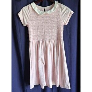 NWOT Stranger Things ASO Eleven Pink Dress Adult Cosplay Netflix Costume XL